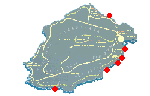 Map of Ustica